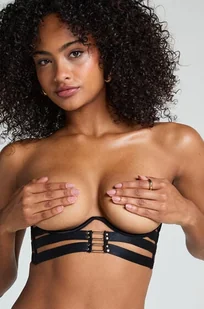 Hunkemöller Top pod biust Missy Czarny - Koszulki i topy damskie - miniaturka - grafika 1