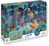 Puzzle - Puzzle 2x24 el. Wróżki i Elfy Calypto - miniaturka - grafika 1