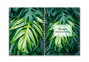 Jufimi Planer Nauczyciela Niedatowany Organizer Terminarz Dziennik Jungle Okładka Twarda - Planery - miniaturka - grafika 1