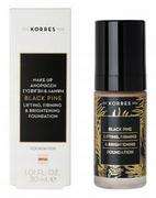 Podkłady do twarzy - Korres Makijaż twarzy Black Pine Lifting Firming & Brightening Foundation BPF00 30 ml - miniaturka - grafika 1