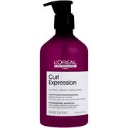 Szampony do włosów - Kremowy szampon intensywnie nawilżający do włosów kręconych 500ml L'Oréal Serie Expert Curl Expression - miniaturka - grafika 1