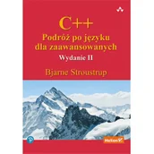 Książki o programowaniu - Bjarne Stroustrup C+ Podróż po języku dla zaawansowanych Wydanie II - miniaturka - grafika 1