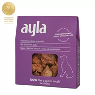 Przysmaki dla psów - AYLA Filet z piersi kaczki ze skórą Liofilizowany dla psa - miniaturka - grafika 1