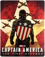 Filmy akcji Blu-Ray - Captain America: The First Avenger (Captain America: Pierwsze starcie) (steelbook) - miniaturka - grafika 1
