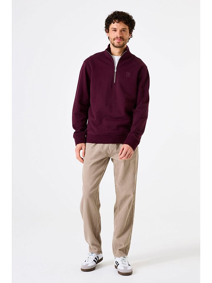 Garcia Spodnie sztruksowe w kolorze beżowym