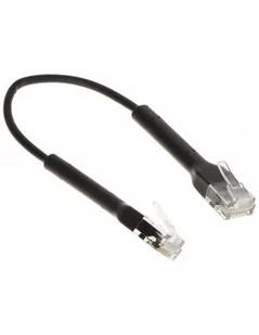 Ubiquiti UC-PATCH-RJ45-BK | Kabel miedziany | UniFi Ethernet Patch Cable, CAT6, czarny UC-PATCH-RJ45-BK - Patchcordy - miniaturka - grafika 2