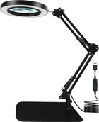 Lusterka do makijażu - Lusterko kosmetyczne ATL ZD141 Lampka lupa kosmetyczna biurkowa - miniaturka - grafika 1