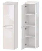 Szafki łazienkowe - Słupek Łazienkowy ROSEN 30 2D L - Uchwyt Biały - miniaturka - grafika 1