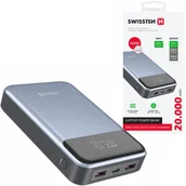 Powerbanki - SWISSTEN Powerbank 20000mAh 2xUSB-A 1xUSB-C 100W - miniaturka - grafika 1