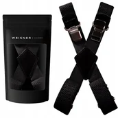 Paski - Weisner Oryginalne Szerokie Szelki Do Spodni Narciarskich Roboczych Mocne ! - miniaturka - grafika 1