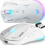 Myszki - Onikuma ONIKUMA CW917 Myszka Gamingowa bezprzewodowa RGB : Kolor - biały - miniaturka - grafika 1