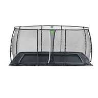Trampoliny - Exit Trampolina naziemna Dynamic ø275x458cm z siatką zabezpieczającą - miniaturka - grafika 1
