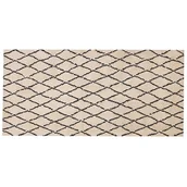 Dywany - Dywan 80 x 150 cm beżowo-czarny MIDYAT - miniaturka - grafika 1