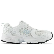 Buty dla dziewczynek - Buty dziecięce New Balance PZ530SP - białe - miniaturka - grafika 1