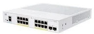 Rozgałęźniki - Cisco switch CBS250-16P-2G-UK, 16xGbE RJ45, 2xSFP, fanless, PoE+, 120W - REFRESH - miniaturka - grafika 1