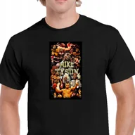 Koszulki męskie - P048 KOSZULKA MIKE TYSON BOKSER BOKSERSKA SIŁOWNIA TRENING SPORT CZARNA L - miniaturka - grafika 1