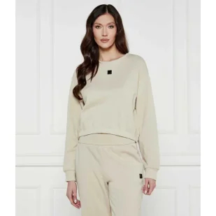 Armani Exchange Bluza Cropped Fit - Bluzy damskie - miniaturka - grafika 1