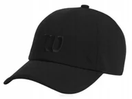Czapki i chusty sportowe męskie - Czapka tenisowa Wilson Active Perforated Cap czarna L/XL - miniaturka - grafika 1