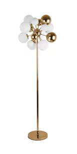 Galaksida lampa podłogowa złoto brusztynowa LDF 8565 (FGD) Lumina Deco  - Lampy stojące - miniaturka - grafika 1