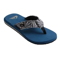 Klapki i japonki męskie - Japonki Męskie Quiksilver Monkey Abyss Niebieskie Aqyl100047 40 (7 Us) - miniaturka - grafika 1