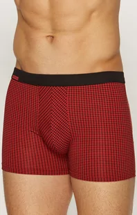 02/1-13/755 bokserki męskie long, Kolor czerwony-wzór, Rozmiar L, Fabio Undercare - Intymna - Majtki męskie - miniaturka - grafika 1