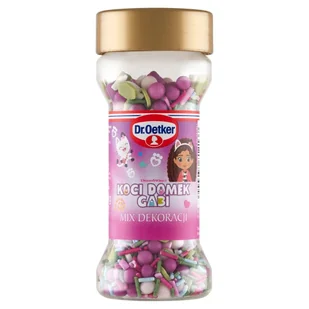 Dr. Oetker Mix dekoracji koci domek Gabi 50 g - Dodatki do ciast w proszku - miniaturka - grafika 1
