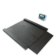 Wagi specjalistyczne - KPZ 2D 750/1500kg, 200/500g, 1500x1500mm (2DM015151500) - waga najazdowa lakierowana - miniaturka - grafika 1