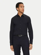 Koszule męskie - Calvin Klein Koszula K10K114356 Granatowy Regular Fit - miniaturka - grafika 1