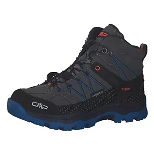 CMP Kids Rigel Mid hiking boot Buty trekkingowe i trekkingowe Uniseks - dzieci , Graffite Oltremare , 30 EU - Buty dla chłopców - miniaturka - grafika 1