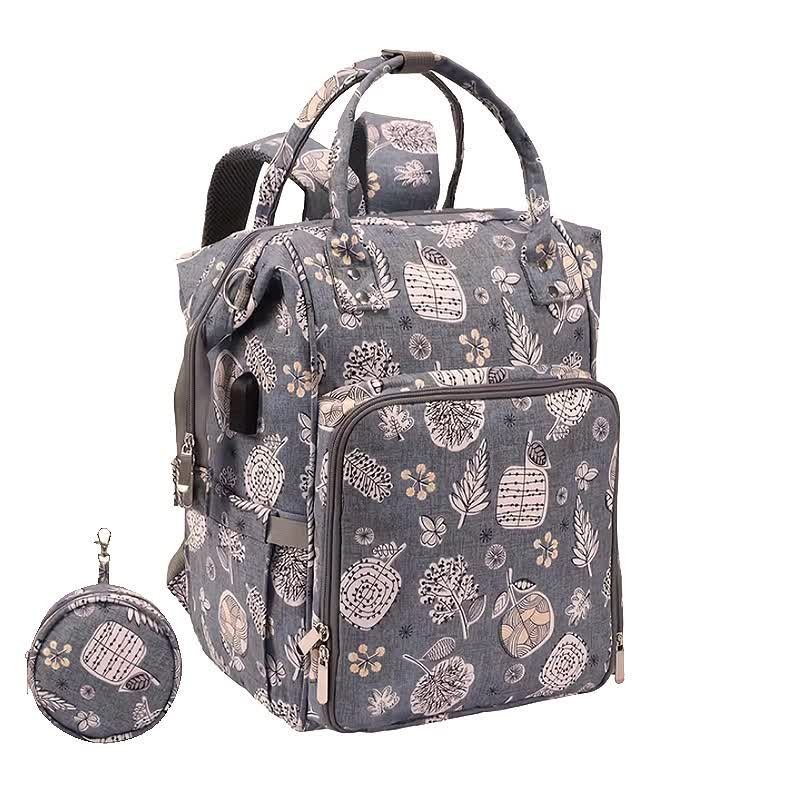 Plecak dziewiarski, torba na włóczki, organizer rękodzielnika z portem USB