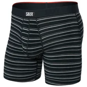 Majtki męskie - Bokserki Saxx Vibe Xtra Super Soft Boxer Brief Fly Rozmiar: L / Kolor: czarny/biały - miniaturka - grafika 1