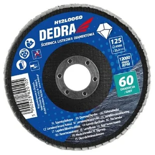 Ściernica listkowa DEDRA H12L0060 - Tarcze do pił - miniaturka - grafika 1