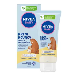 NIVEA BABY Krem Kojący przeciw odparzeniom 100 ml - Kremy dla dzieci - miniaturka - grafika 1