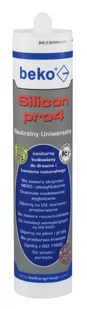 Silikon uniwersalny Beko silicon pro4 karmelowy 310ml - Silikony - miniaturka - grafika 1