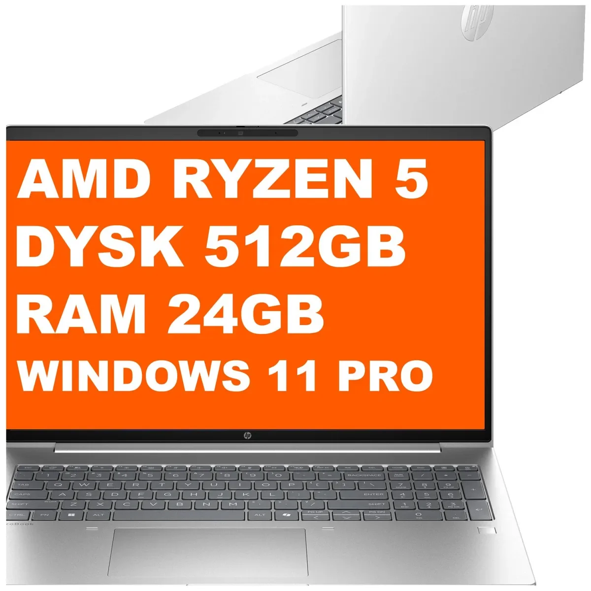 HP ProBook 4 G1ah 16 / AD2K2ET / AMD Ryzen 5 / 24GB/512GB / Radeon 760M / 16