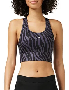 Nike Swoosh Iconclash Bra Sp21 stanik Sport Damski - Biustonosze - miniaturka - grafika 1