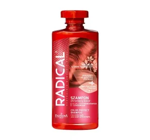 Radical RADICAL Szampon ochraniający kolor do włosów farbowanych i z pasemkami 400ml RAL0040 - Szampony do włosów - miniaturka - grafika 1