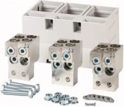 Eaton Zacisk tunelowy NZM4-XKA, komplet na jedną stronę 266836 - Bezpieczniki elektryczne - miniaturka - grafika 1