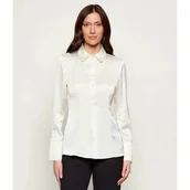 Koszule damskie - GUESS Satynowa koszula FERNANDA Slim Fit - miniaturka - grafika 1