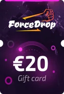 Kody i doładowania cyfrowe - Forcedrop.gg Gift Card 20 EUR - Code GLOBAL - miniaturka - grafika 1