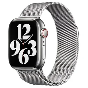 Apple bransoleta mediolańska w kolorze srebrnym do koperty 38/40/41 mm - Akcesoria do smartwatchy - miniaturka - grafika 1