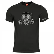 Odzież taktyczna i umundurowanie - T-shirt Pentagon Ageron Gas Mask, Black (K09012-GM-01) - miniaturka - grafika 1