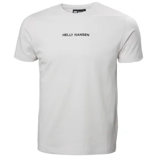 Męska Koszulka z krótkim rękawem HELLY HANSEN CORE GRAPHIC T 53936_823 – Szary - Koszulki męskie - miniaturka - grafika 1