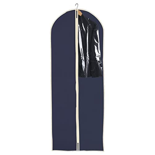 HOUSE COLLECTION Etui na drzwi sukienki 60 x 137 cm, Ochraniacz na ubrania Niebieski, TNT na ubrania, Pokrywa ubrania z zawiasami, etui na sukienki do dymowania, kurtki, spódnice (HSC1969)