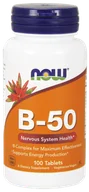 Witaminy i minerały - Now Foods NOW B-50 100tabs - miniaturka - grafika 1
