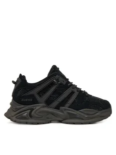 Guess Sneakersy FLPBLL SUE12 Czarny - Sneakersy damskie - miniaturka - grafika 1