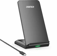 Ładowarki do telefonów - Choetech zestaw 2 x ładowarka bezprzewodowa Qi stojak podstawka 10W czarny (T524-S) + kabel USB - micro USB 1,2m (MIX00093) MIX00093 - miniaturka - grafika 1