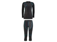 Pozostała odzież narciarska - Majesty, Zestaw bielizny technicznej, Shelter Lady Base Layer SET, czarny, rozmiar XL - miniaturka - grafika 1