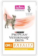 Mokra karma dla kotów - Purina Veterinary PVD OM Obesity Management Cat 10x85g saszetka 20686-uniw - miniaturka - grafika 1