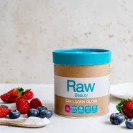 Włosy, skóra, paznokcie - Amazonia Raw Beauty Collagen Glow, Owoce leśne, 200 g - miniaturka - grafika 1